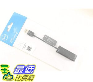 [8美國直購] Dell FM76N USB 3.0 to RJ-45 ETHERNET Network Dongle Adapter DBJBCBC064 Optiplex 780 _t122