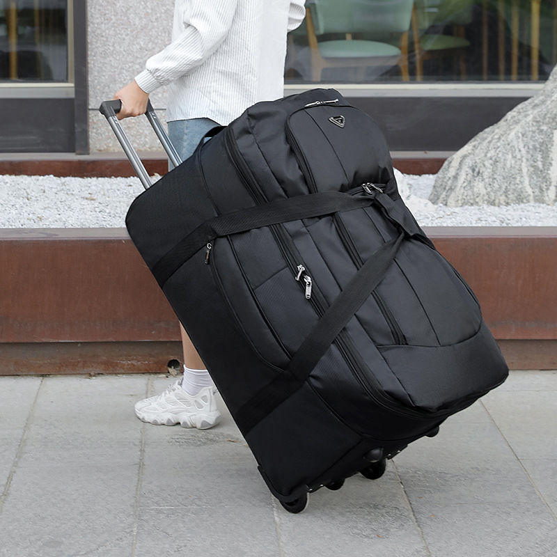 登機箱 特大容量牛津布拉桿包 托運旅行箱男女搬家外出旅行包 折疊行李袋