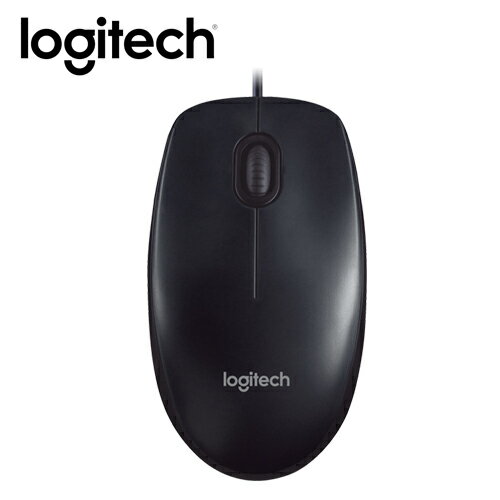 【Logitech 羅技】M90 有線滑鼠 黑灰【三井3C】
