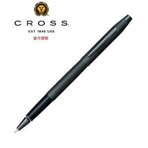 CROSS 經典世紀系列 PVD啞黑蝕刻鑽石圖騰 鋼珠筆 AT0085-122