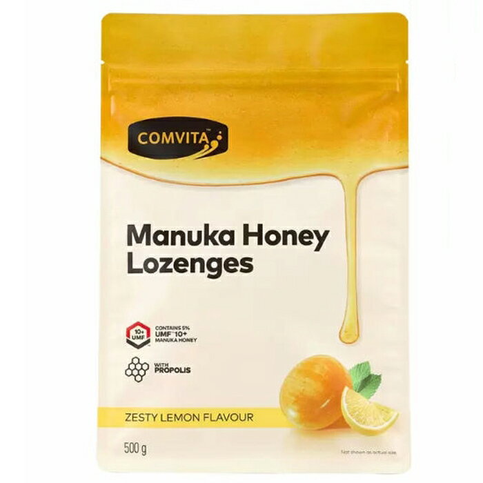 [COSCO代購4] D1139794 Comvita 麥蘆卡蜂蜜潤喉糖 檸檬風味 500公克