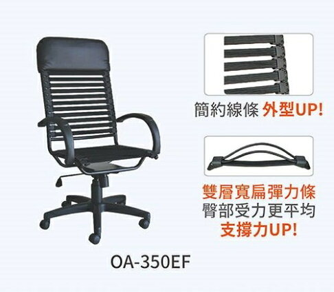 辦公椅 大扁條款 OA-130EF 圓條款 活動椅 員工椅 彈力繩椅 滑輪椅 居家椅 書桌椅 休閒椅 升降椅 彈力繩電腦椅 2