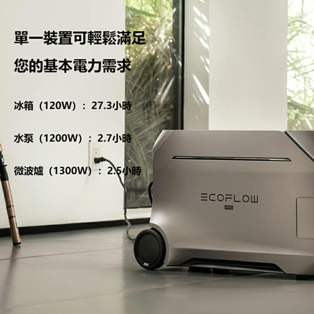 【預購】EcoFlow正浩 Delta Pro 3 戶外電源美規110V 4096Wh 7