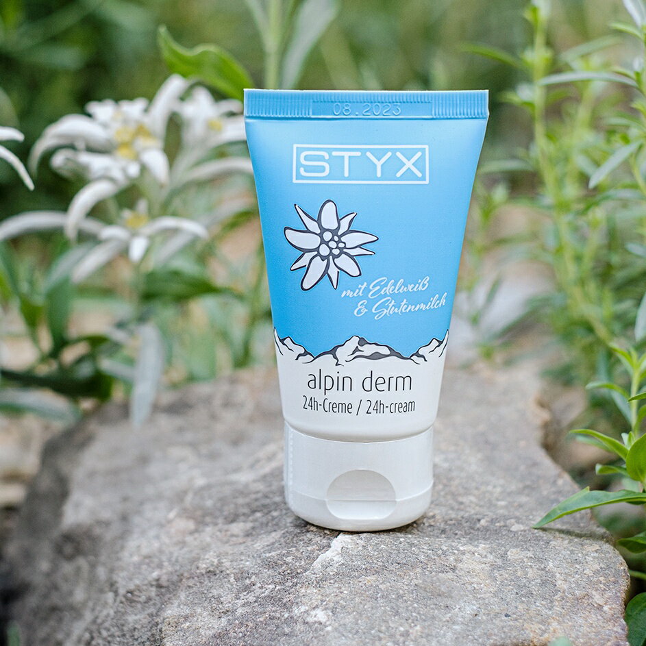 STYX 阿爾卑斯雪絨花時長效水漾面霜50ml|24小時急救乾燥膚質|高度營養|奧地利人的養膚之道