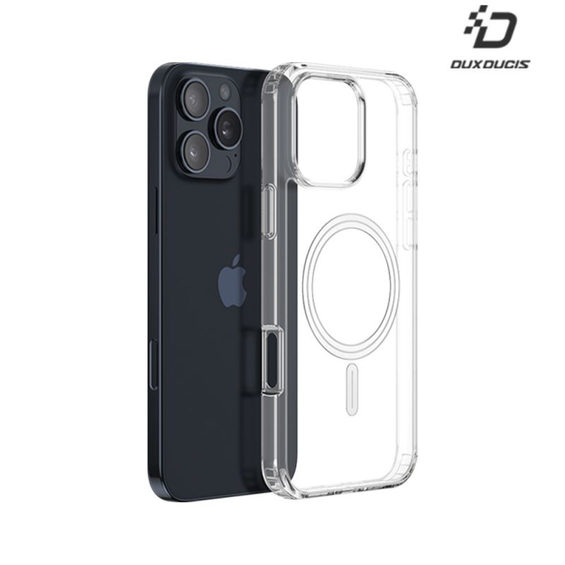 手機殼磁吸殼 DUX DUCIS Apple iPhone 16 Pro Max Clin Mag 保護套 磁吸保護殼 手機殼 保護套 磁吸殼 霧面不沾指紋 軟邊保護套 防摔殼 防摔套 MagSafe【愛瘋潮】