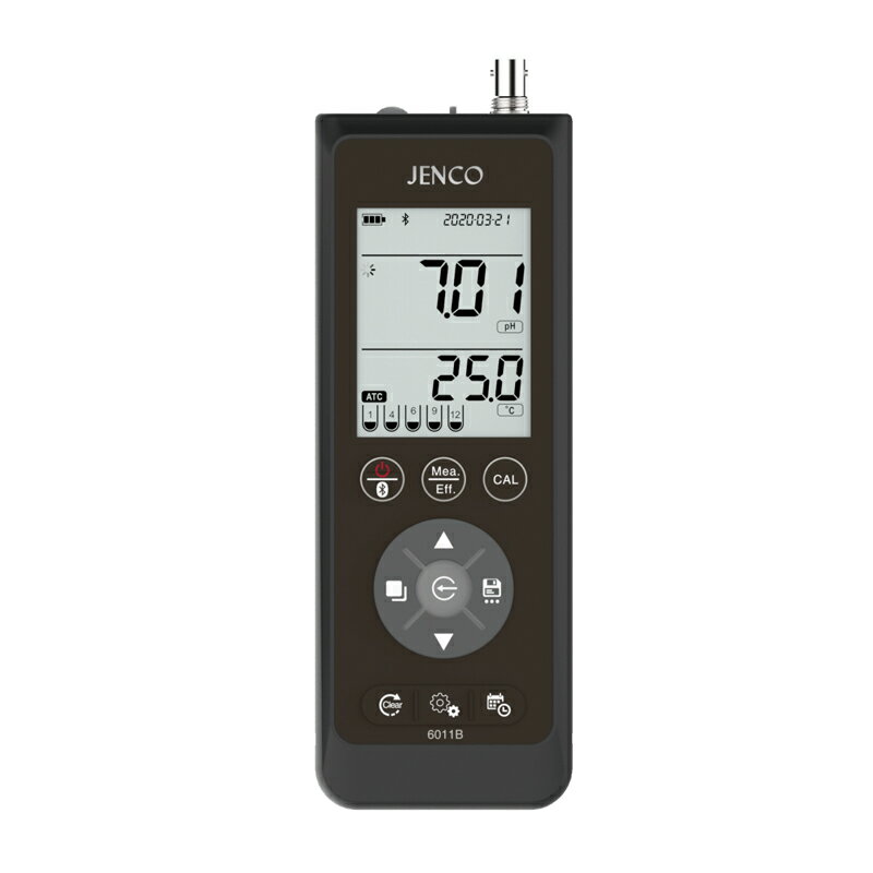 《JENCO》掌上型 pH/ORP計 藍芽版 6011B PH/ORP Meter