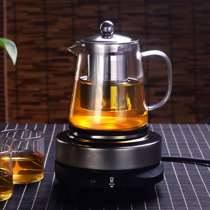 電陶爐煮茶器耐熱玻璃泡茶壺加厚燒水壺水杯套裝家用全自動煮茶壺