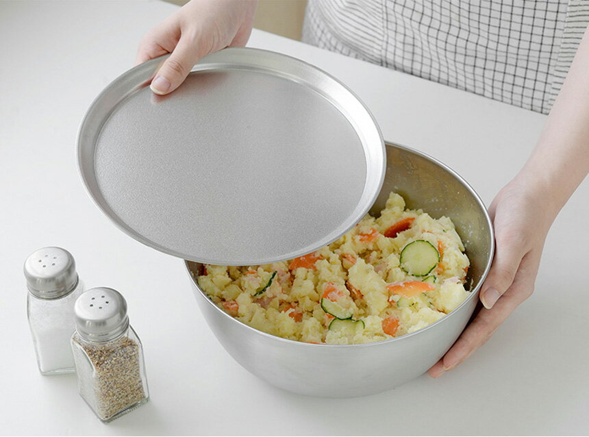 日本製 Arnest 逸品物創防刮 不鏽鋼調理盤/調理盤/防刮調理盤/料理盤 (15cm/18cm/21cm) 7