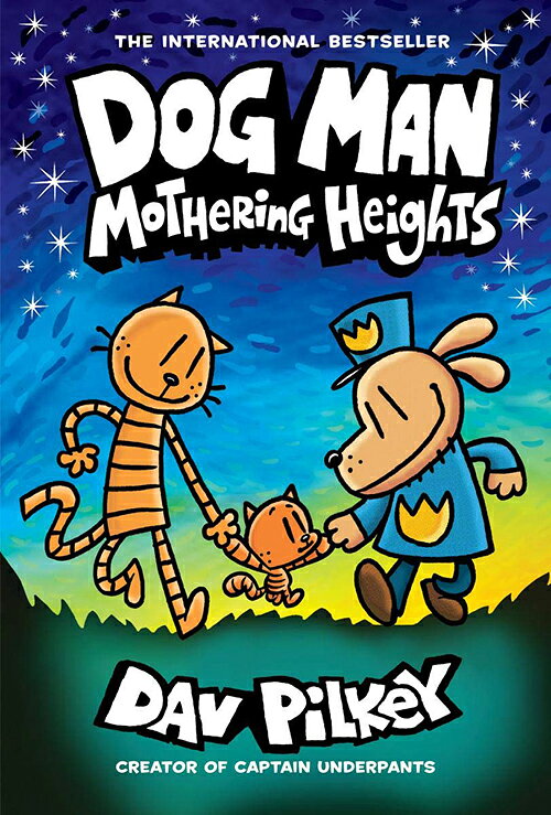 [2美國直購] 2021 美國暢銷書排行榜 Dog Man: Mothering Heights: From the Creator of Captain Underpants (Dog Man #10) (10) Hardcover – March 23, 2021