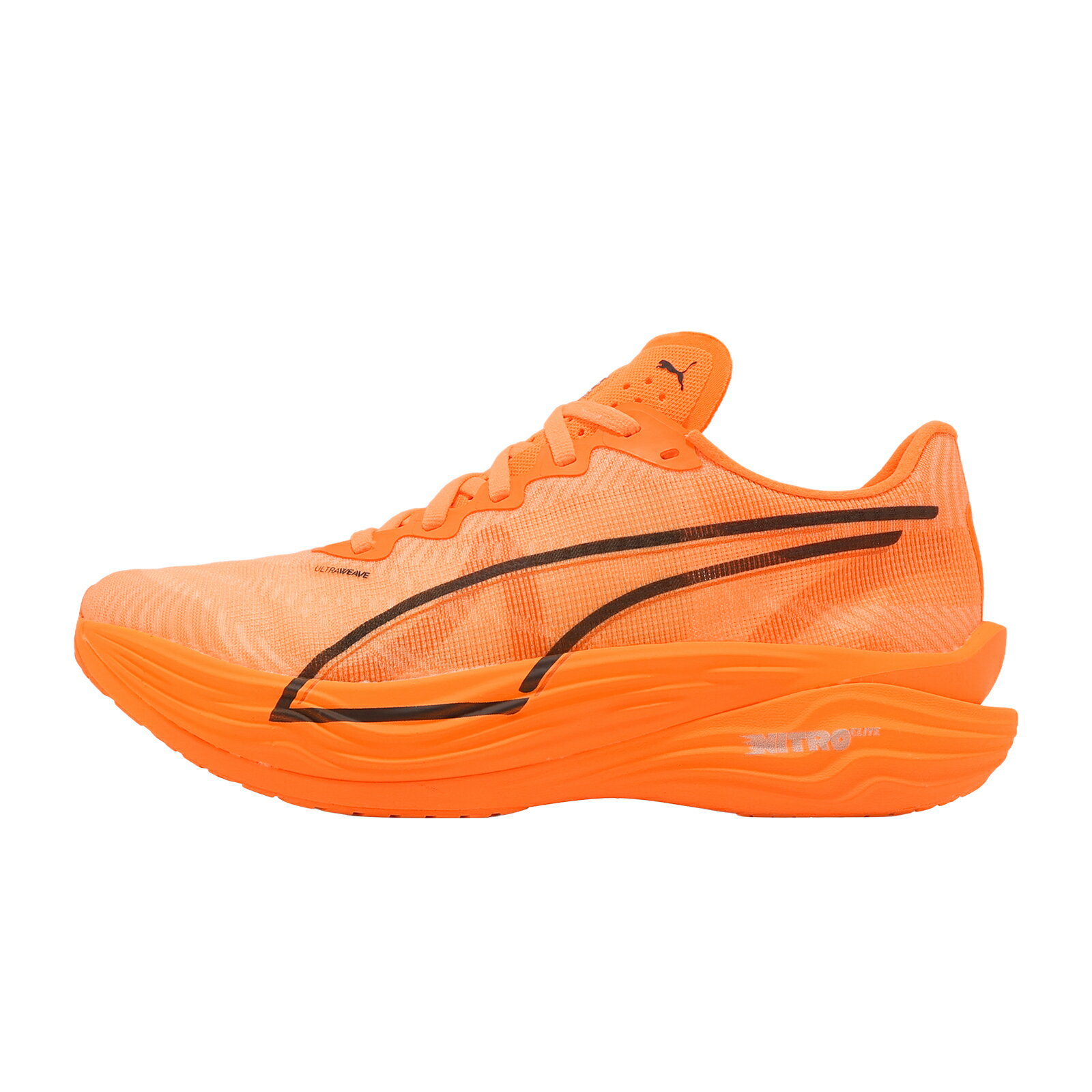 Puma 競速跑鞋 Deviate Nitro Elite 3 Wns 女鞋 橘 氮氣中底 309810-09