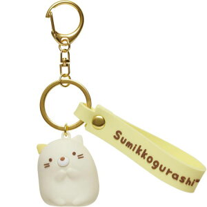 真愛日本 角落生物 角落小夥伴 貓咪 立體造型 矽膠鑰匙圈 掛飾 鑰匙圈 吊飾 鎖圈