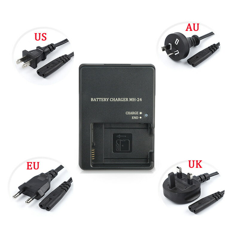 MH-24適用尼康D5100 D3400 D5300 D5500 d5600 EN-EL14相機充電器【宜家良品百貨】