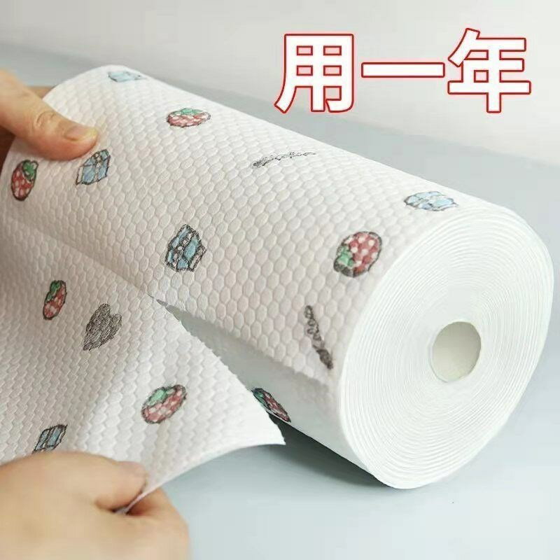 懶人抹布廚房紙巾去油汙紙擦手家用一次性洗碗布吸油吸水紙百潔布