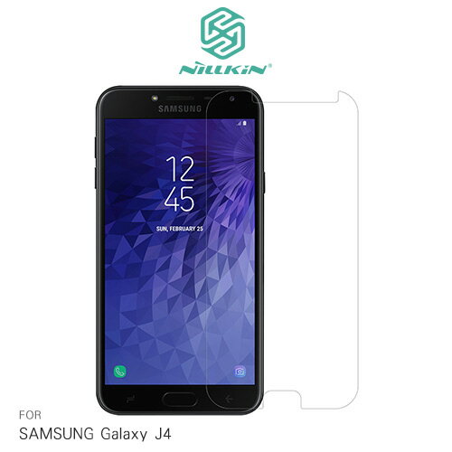 NILLKIN SAMSUNG Galaxy J4 超清防指紋保護貼 套裝版 含鏡頭貼 螢幕膜 高清貼