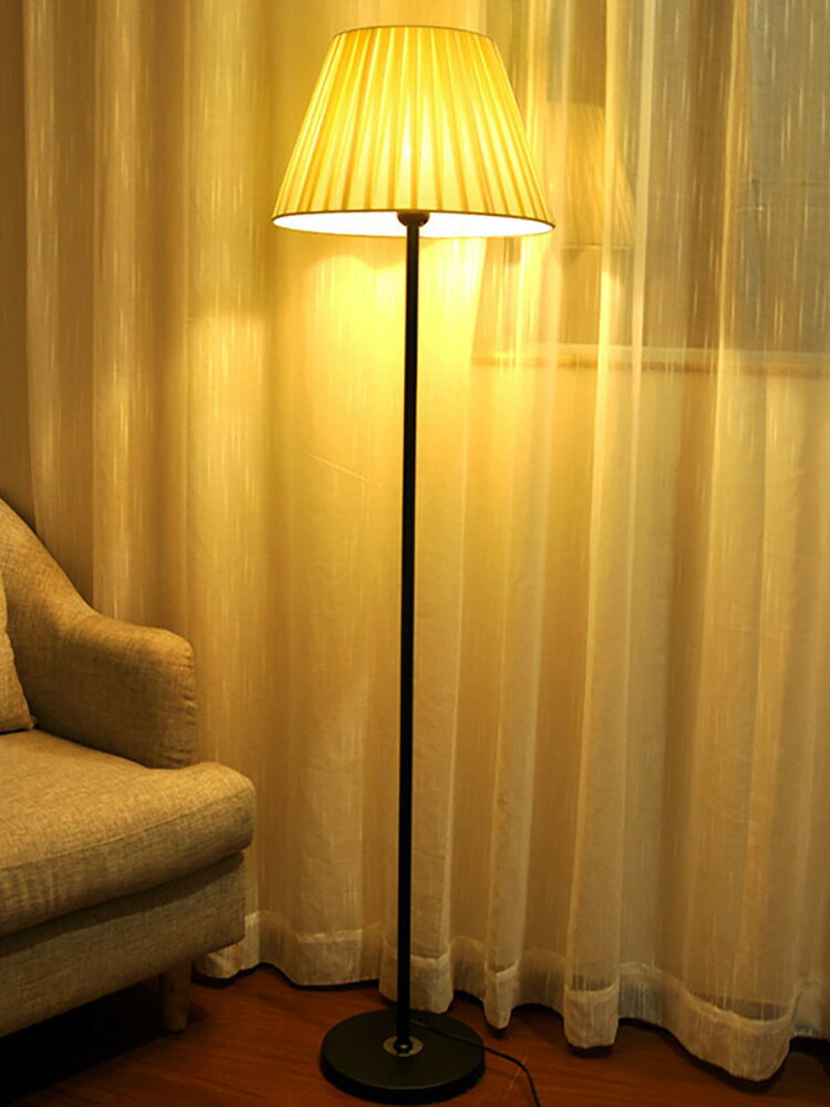 【免運】可開發票 立燈 落地燈客廳臥室沙發床頭現代創意溫馨裝飾LED遙控喂奶落地臺燈