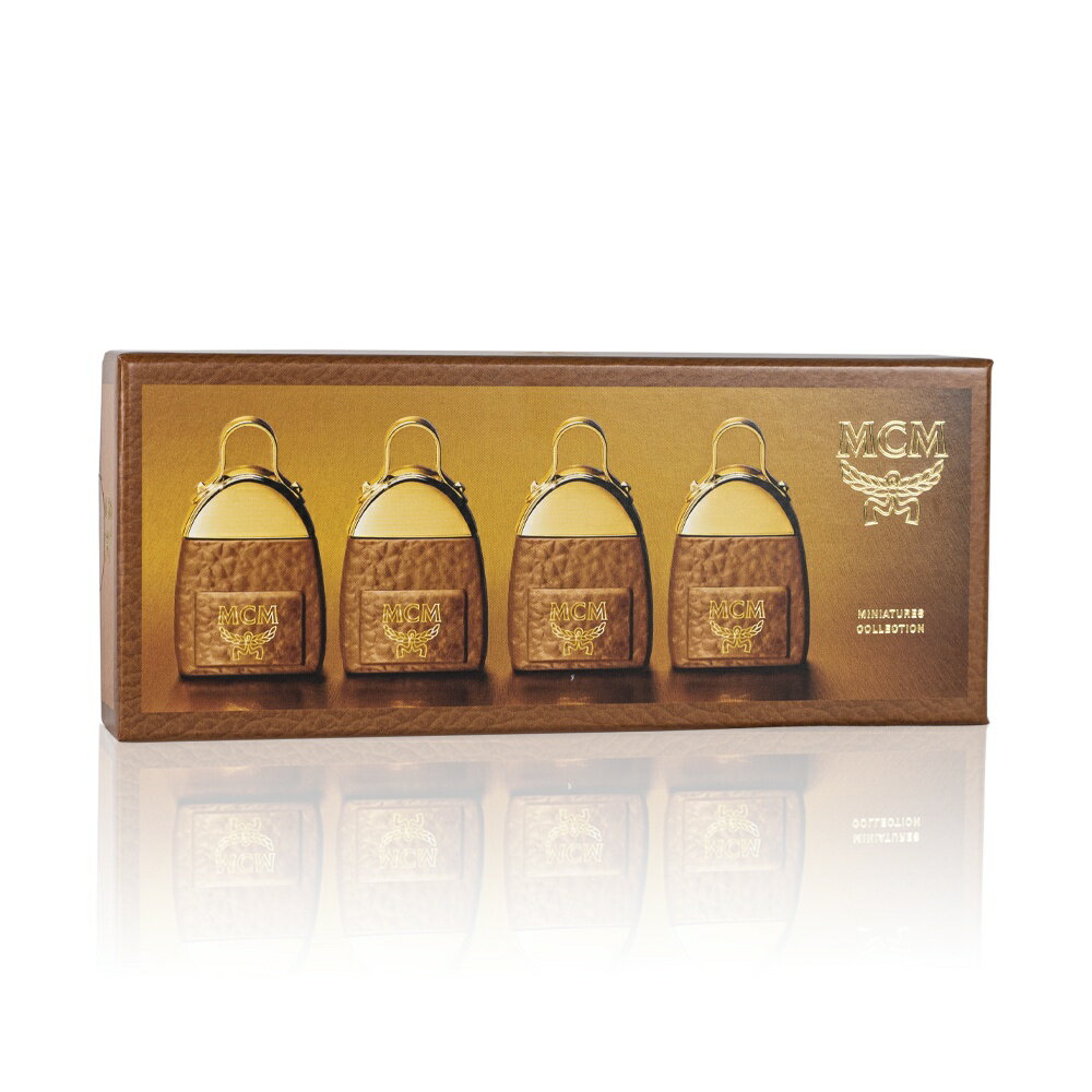 MCM 雙肩包造型淡香精禮盒 7ML 四入組