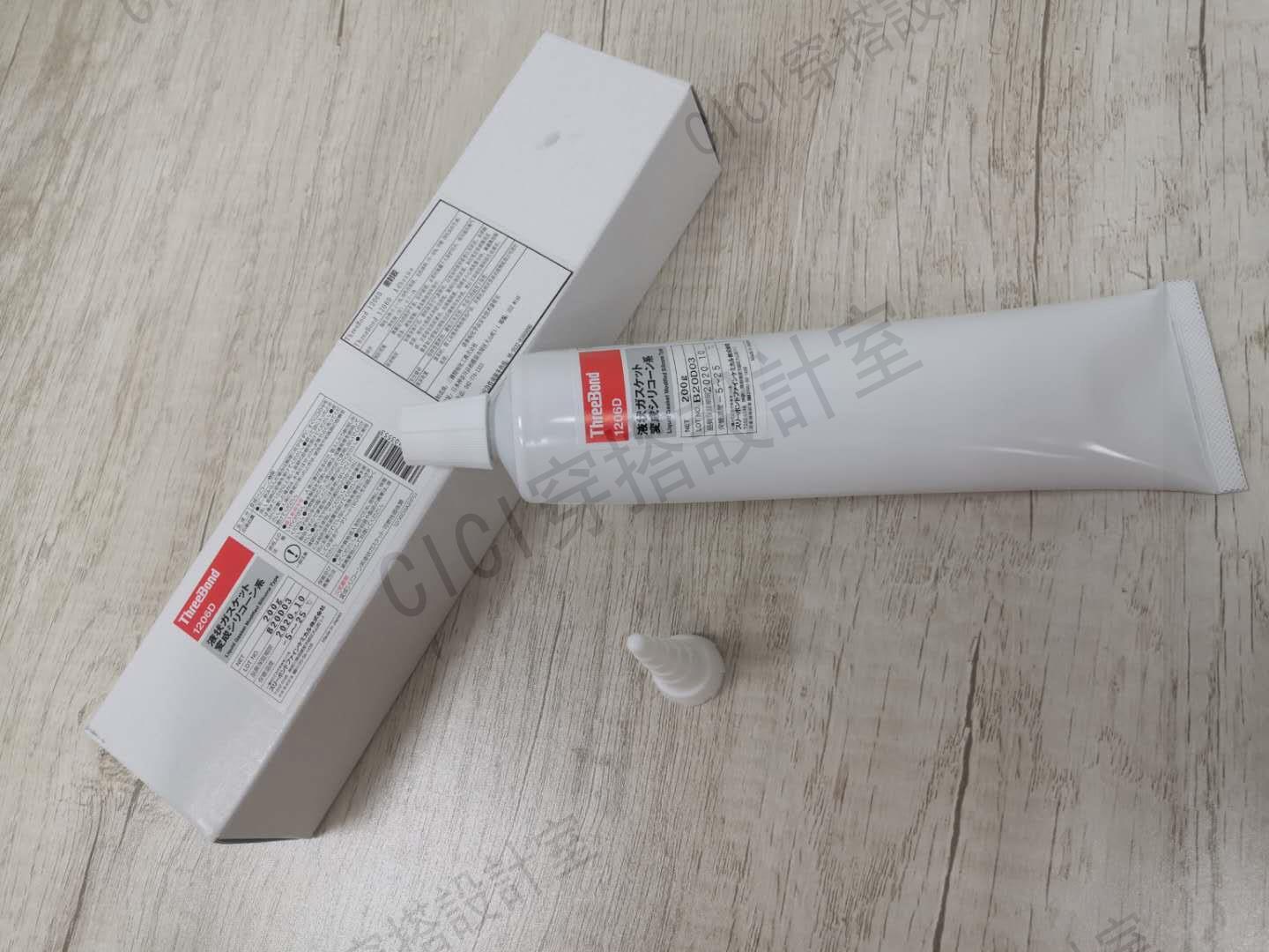 原裝正品日本三鍵TB1206D耐油性強力密封膠水液態填縫充膠200G【亞德機械五金家居】 4