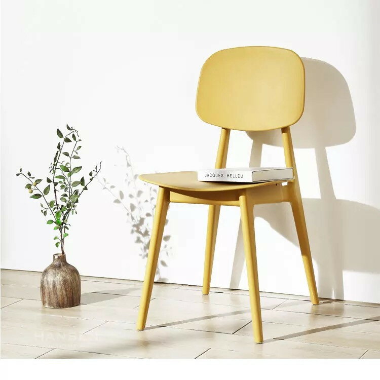 廠家批發靠背網紅臥室化妝椅現代簡約家居ins風創意北歐塑料餐椅