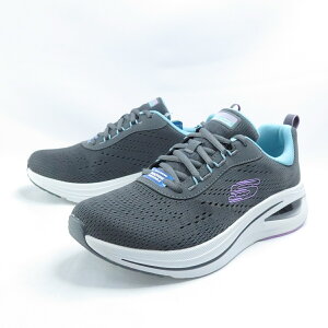 SKECHERS 150131CCMT 女運動鞋 SKECH-AIR META 氣墊 灰【iSport愛運動】