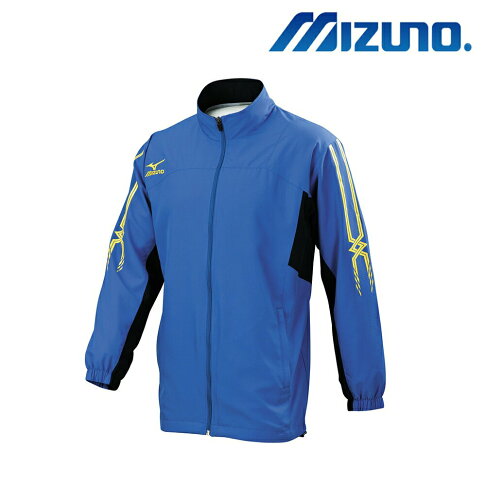 MIZUNO 美津濃 平織運動外套(亮藍X靛藍) 32TC658525 大尺碼 1