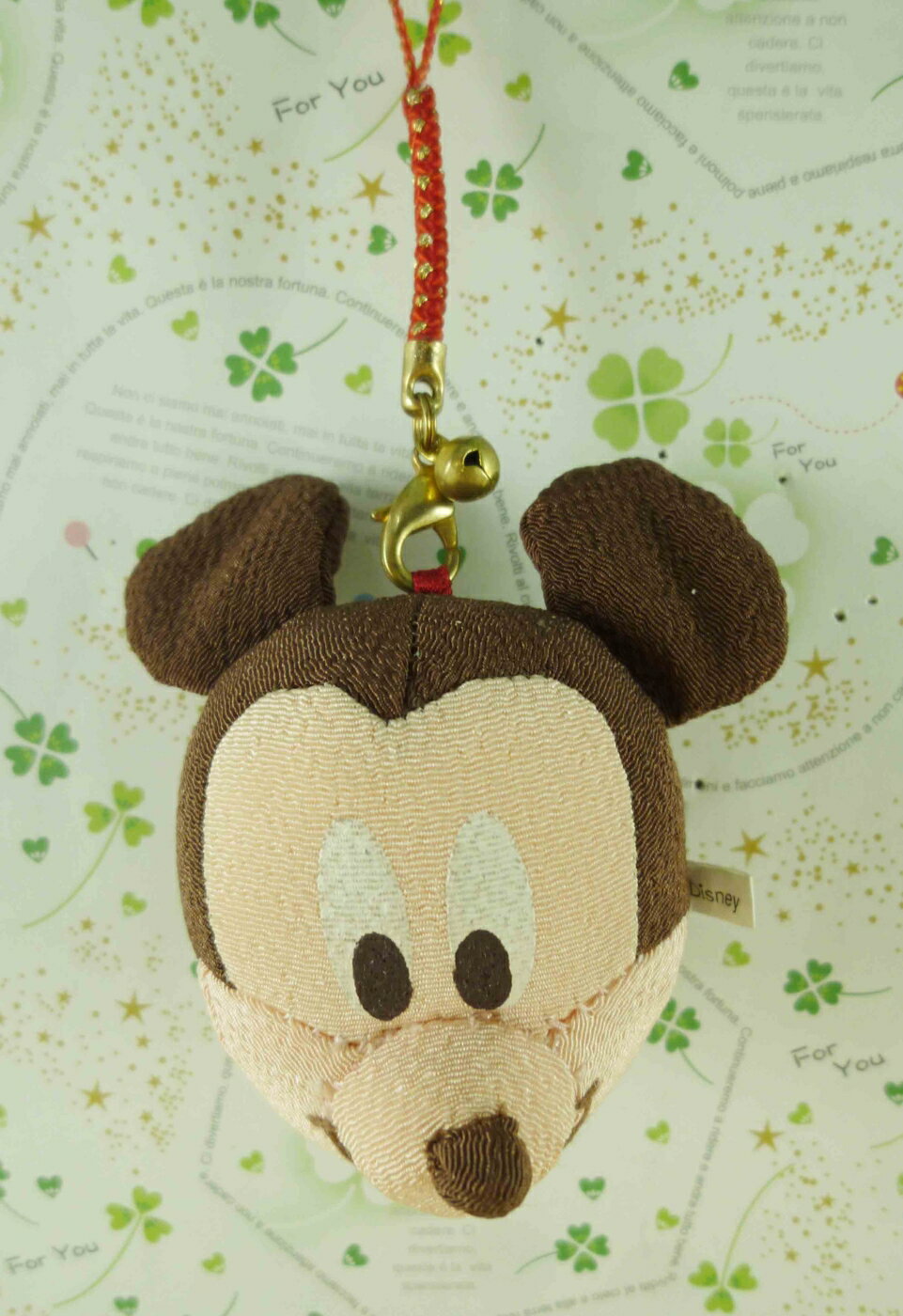 【震撼精品百貨】Micky Mouse 米奇/米妮 吊飾-大頭娃娃 震撼日式精品百貨