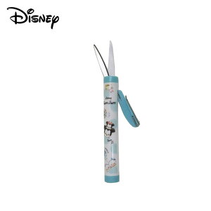 【日本正版】TSUM TSUM 攜帶型剪刀 隨身剪 不鏽鋼剪刀 安全剪刀 迪士尼 Disney - 099230