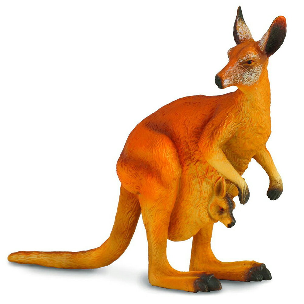 【 COLLECTA 】紅袋鼠-母子