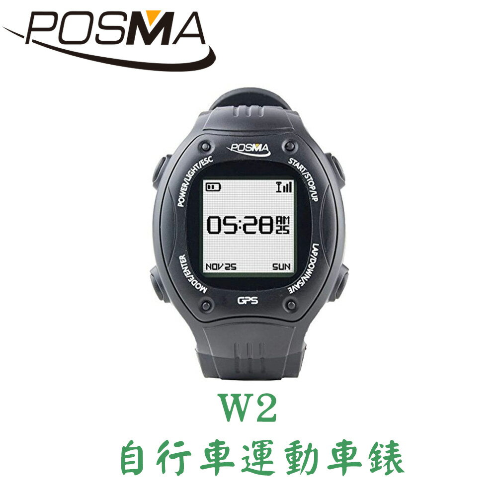 POSMA GPS自行車運動車錶 W2