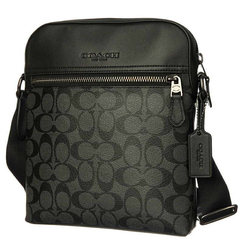 COACH男士C紋拼皮肩背斜跨包 斜背包F73336  (預購)~【 菲尼斯 國際精品 ★ APP下單天天10%點數回饋 】 2