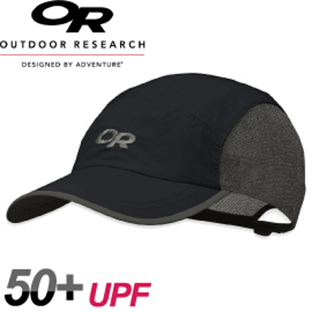 【Outdoor Research 美國 SWIFT CAP 快乾棒球帽〈黑〉】243430/棒球帽/鴨舌帽/遮陽帽
