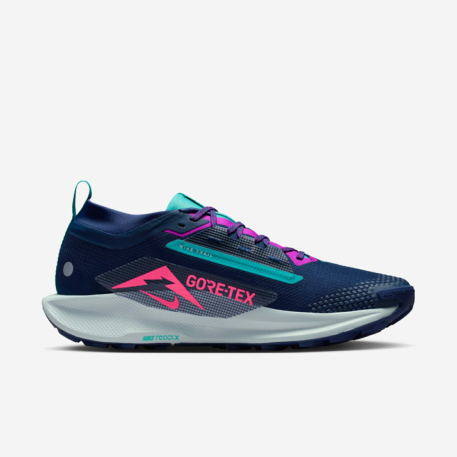 Nike 防水越野跑鞋 Pegasus Trail 5 GTX 男鞋 藍 戶外 機能 FQ0908-403