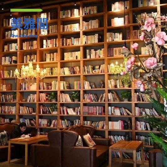 免運 格子櫃 收納櫃 儲物櫃 置物櫃 定製老榆木書架吊櫃格子隔斷置物架實木書櫃滿墻書架子定做展復古 廠家直銷sybh
