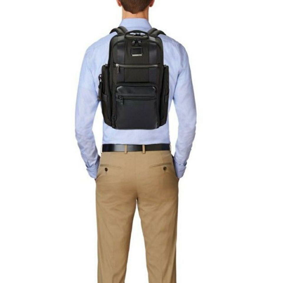 TUMI途明232389男士雙肩背包時尚商務旅行包多功能電腦包學生書包
