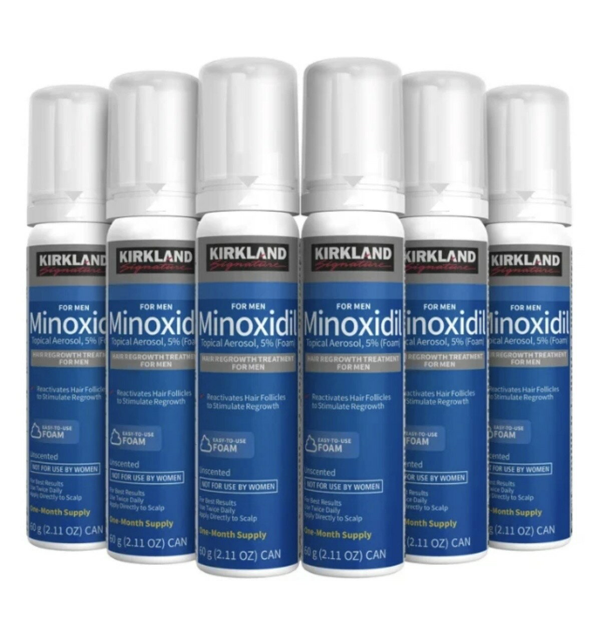 Kirkland Minoxidil 5 米諾地爾男性專用生髮液(兩盒共12瓶x 60ml