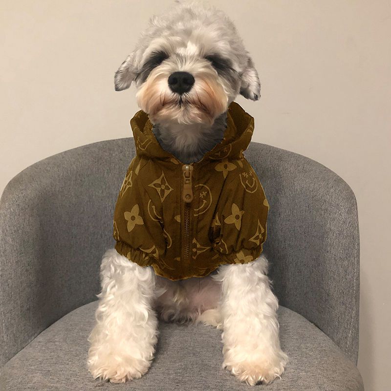 【人氣賣家】狗狗衣服冬季加厚保暖雪納瑞比熊泰迪博美小型犬棉服貓咪寵物外套