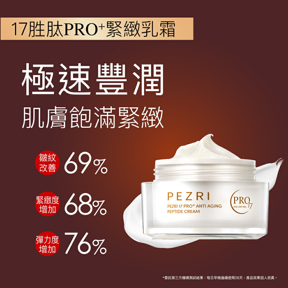 17胜肽PRO+緊緻乳霜50g｜PEZRI派翠胜肽保養專家 6