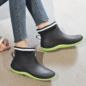 雨鞋女時尚大碼軟底加絨膠鞋防水防滑水靴新款輕便保暖漂亮雨靴套