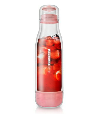 金時代書香咖啡 Driver 防撞玻璃保冷瓶 500ml - 粉紅 DR-BY29001A-PI