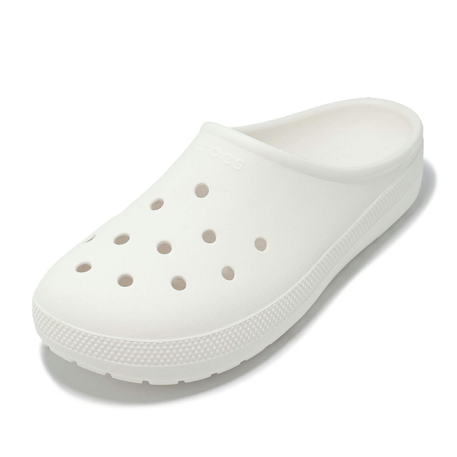 Crocs 洞洞鞋 穆勒鞋 Classic Low Profile Clog 男鞋 女鞋 經典隨心蹬克駱格 白 洞洞鞋