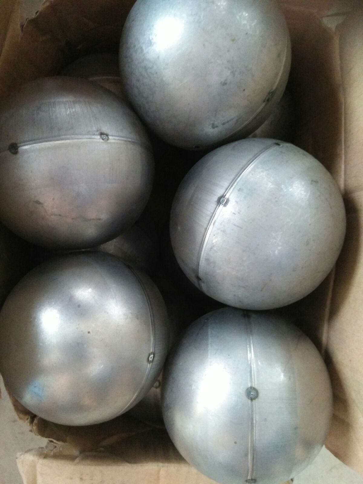鐵藝配件/鐵球/ 沖壓空心焊接球/ 鐵藝裝飾球/鐵花空心球/壁厚1mm