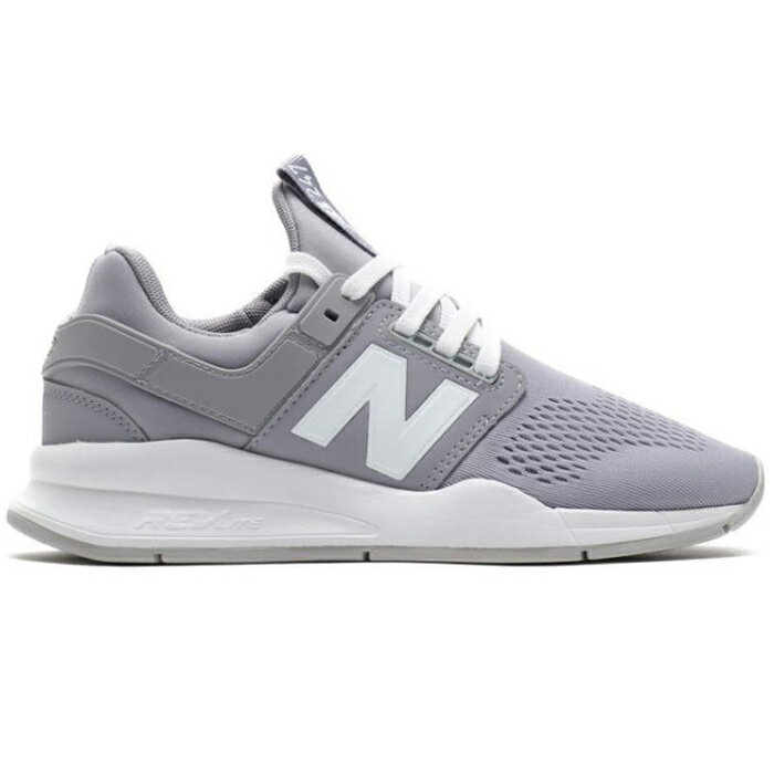 NEW BALANCE 247 女鞋 慢跑 休閒 復古 襪套 網布 透氣 灰【運動世界】WS247UE