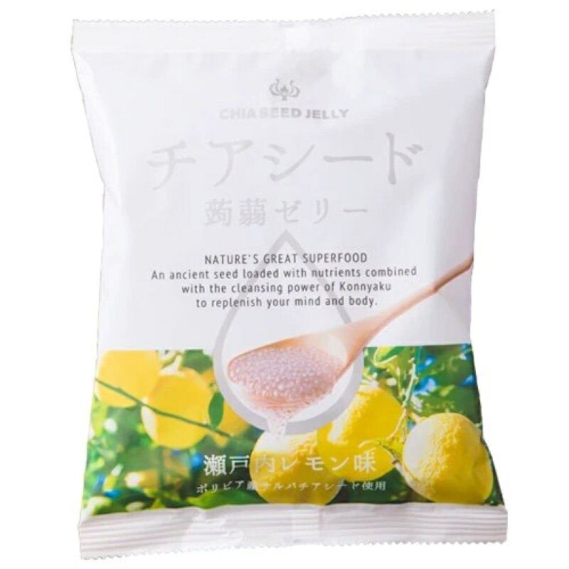 ✨現貨✨日本直送 奇亞籽果凍CHIA SEED JELLY QQ蒟蒻 水果系列 蒟蒻 果凍 低卡 低糖 低熱量 飽足感 5