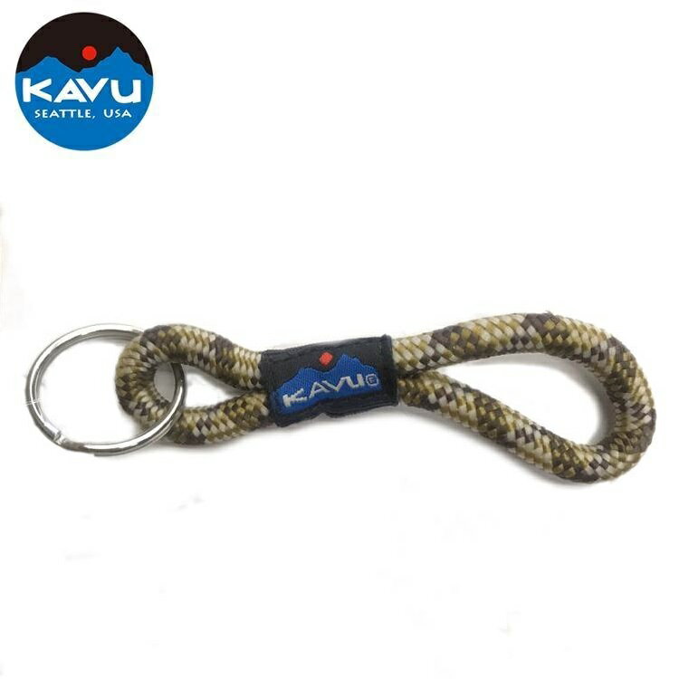 KAVU Rope Key Chain 時尚繩環鑰匙圈 1015-843 木煙