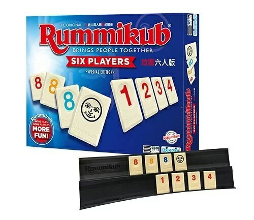 拉密 六人版 Rummikub XP 拉密6人標準版 高雄龐奇桌遊 正版桌遊專賣 哿哿屋 1