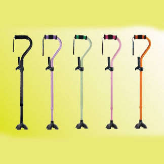 富士康 時尚不倒拐+起身把手 顏色隨機 (單只)【杏一】