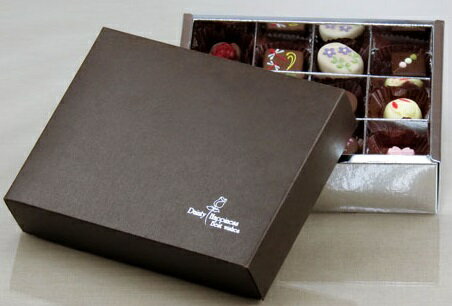 【 盒+袋一起買更優惠 】巧克力盒12入 /100組或300組