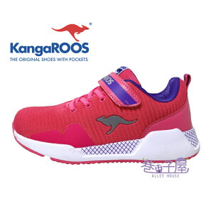 KangaROOS美國袋鼠鞋 童款EVO 90輕量運動鞋 [KK91233] 桃粉【巷子屋】