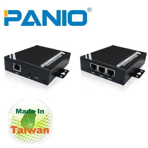 PANIO HDMI延長器-100m 【HD1000&HD1002】 CAT6技術與電子看板1080P輸出 新風尚潮流