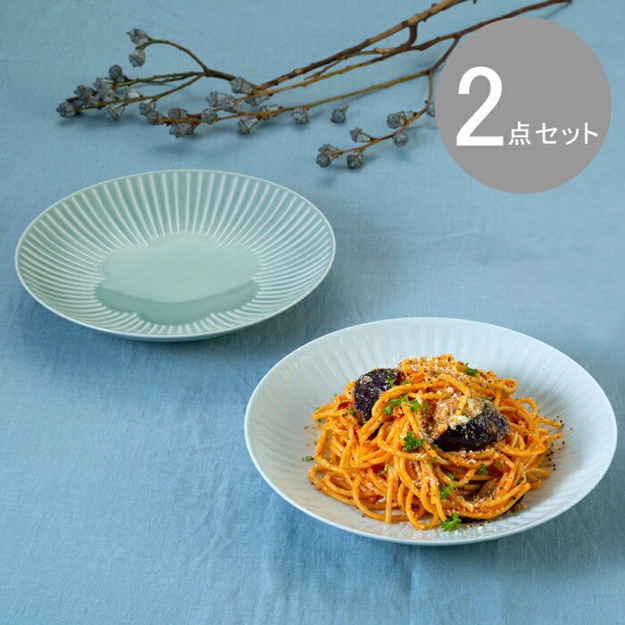日本製 西海陶器 波佐見燒 瓷花蓬鬆盤組 (2入)