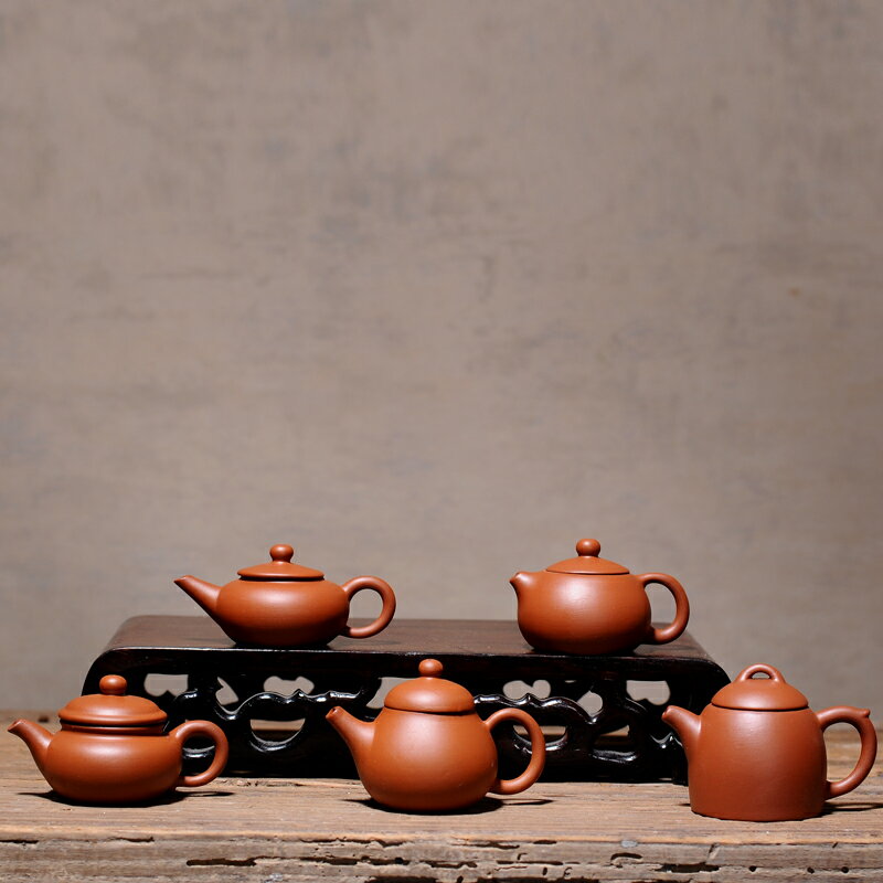 茶寵/茶盤飾品 迷你可養小紫砂壺 個性精品茶寵擺件茶盤茶道配件手把指尖壺茶偶【MJ19307】